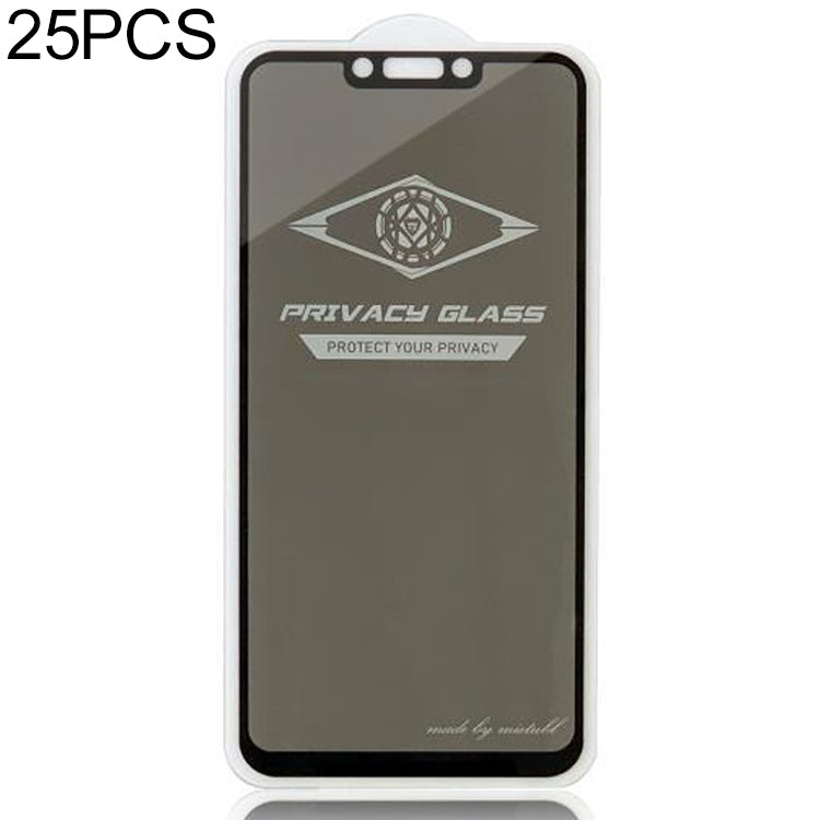 25 PCS MIETUBL For Huawei nova 3i Anti-glare Full Screen Tempered Glass Film (Black)