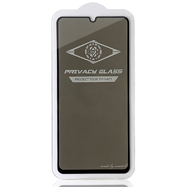 25 PCS MIETUBL For Huawei P30 Lite / nova 4e Anti-glare Full Screen Tempered Glass Film (Black)