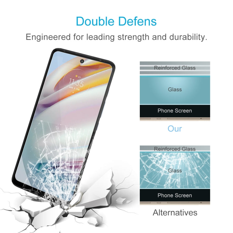 For Motorola Moto G60 / G51 / Moto G60S 50 PCS 0.26mm 9H 2.5D Tempered Glass Film