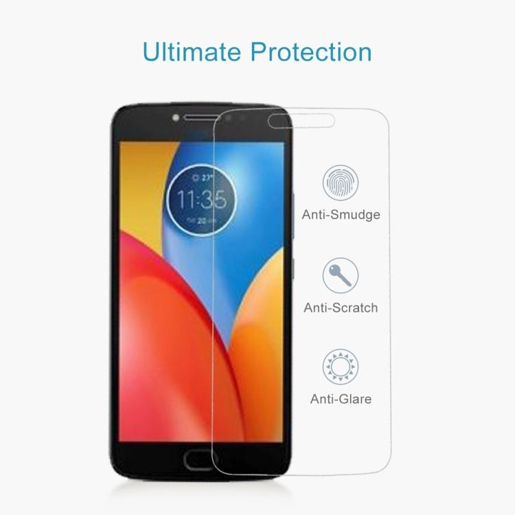 2 PCS for Motorola Moto C 0.3mm 9H Surface Hardness 2.5D Explosion-proof Tempered Glass Full Screen Film