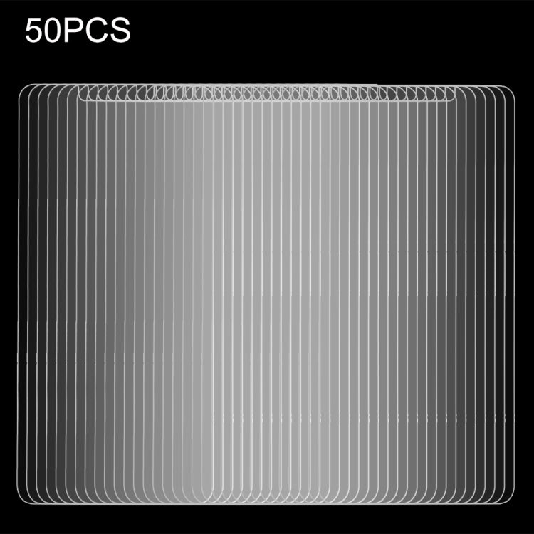 50 PCS for ZTE Zmax Pro 0.3mm 9H Surface Hardness Explosion-proof Non-full Screen Tempered Glass Screen Film, No Retail Package