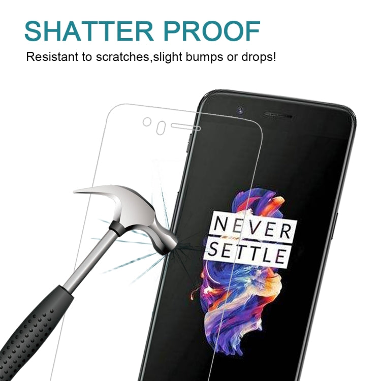 For OnePlus 5 0.3mm 9H Surface Hardness 3D Curved Full Screen Tempered Glass Screen Protector(Transparent)
