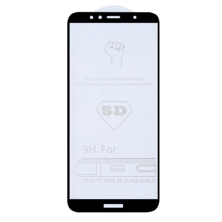9H 5D Full Glue Full Screen Tempered Glass Film for Huawei Y6 (2018) / Enjoy 8e
