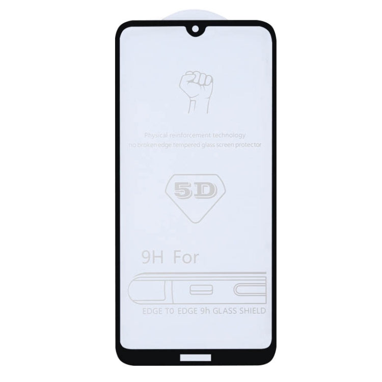9H 5D Full Glue Full Screen Tempered Glass Film for Huawei Y7 (2019) / Enjoy 9