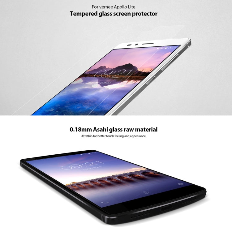 vernee Apollo Lite (MPH1747) 0.18mm 8H Tempered Glass Screen Film