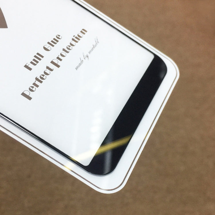 25 PCS MIETUBL Full Screen Full Glue Anti-fingerprint Tempered Glass Film for OPPO A83(Black)