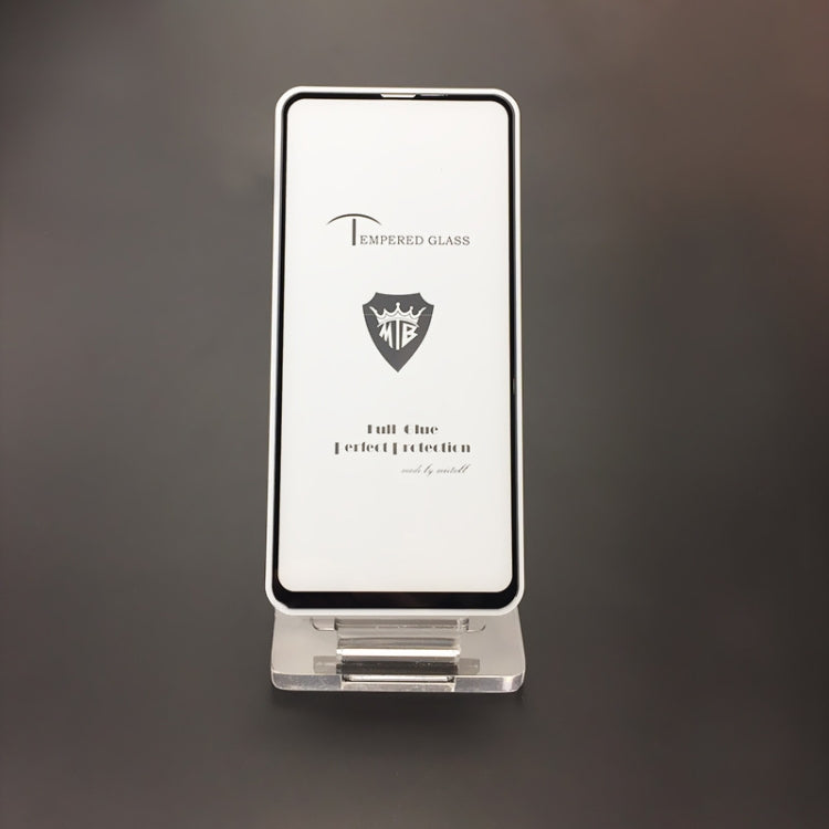 MIETUBL Full Screen Full Glue Anti-fingerprint Tempered Glass Film for Vivo NEX S (Black)