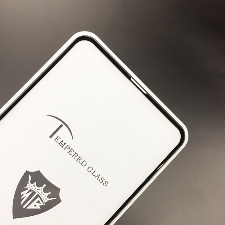 MIETUBL Full Screen Full Glue Anti-fingerprint Tempered Glass Film for Vivo NEX S (Black)