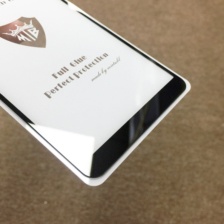 25 PCS MIETUBL Full Screen Full Glue Anti-fingerprint Tempered Glass Film for Vivo V7 (Black)