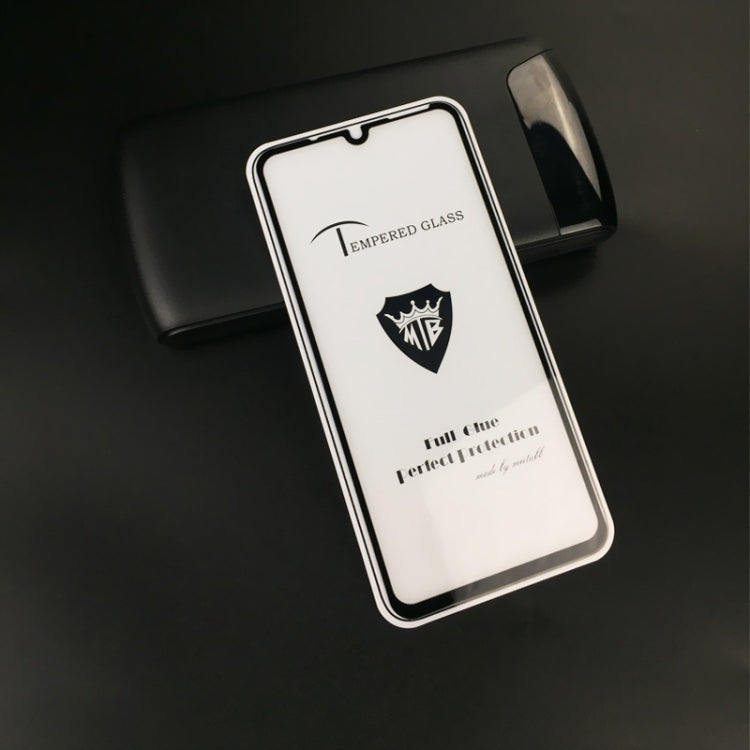 MIETUBL Full Screen Full Glue Anti-fingerprint Tempered Glass Film for Vivo X23 (Black)