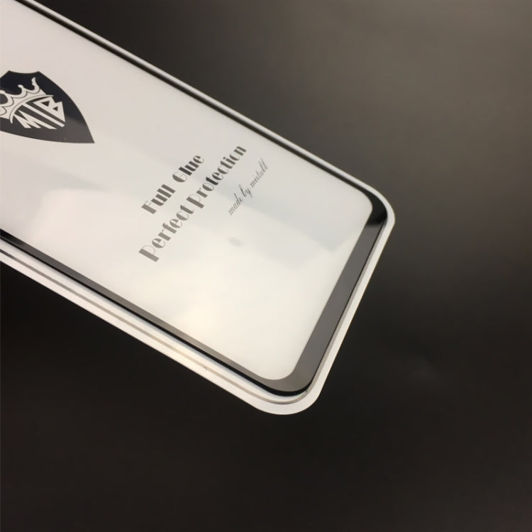 MIETUBL Full Screen Full Glue Anti-fingerprint Tempered Glass Film for Vivo X23 (Black)