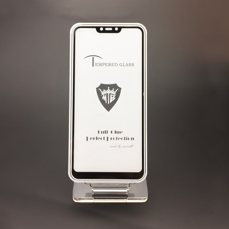 25 PCS MIETUBL Full Screen Full Glue Anti-fingerprint Tempered Glass Film for Vivo Y81 (Black)