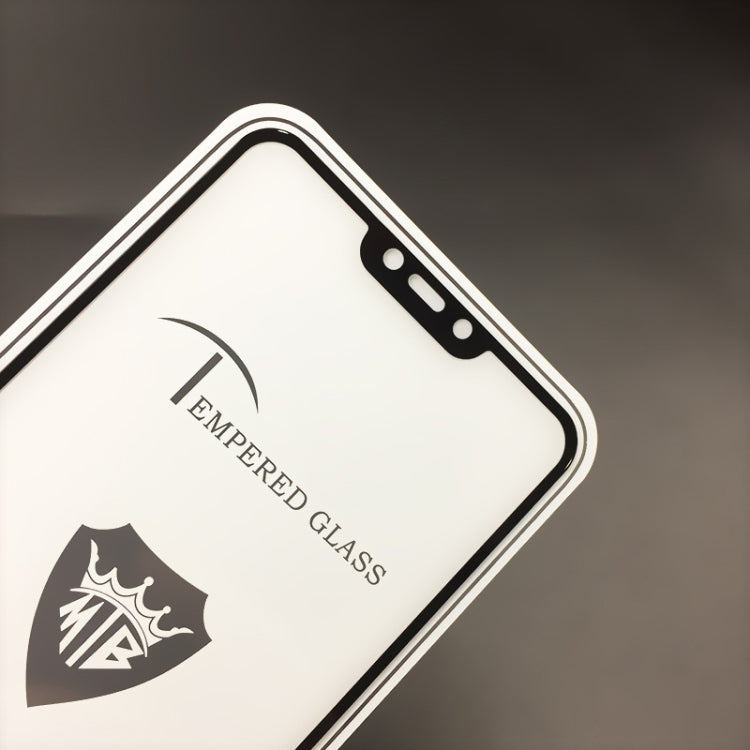 25 PCS MIETUBL Full Screen Full Glue Anti-fingerprint Tempered Glass Film for Vivo Y81 (Black)