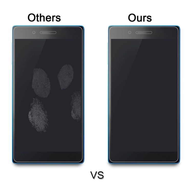 100 PCS for Lenovo Tab3 730M 0.3mm 9H Surface Hardness Tempered Glass Screen Protector