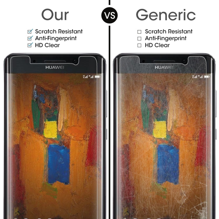 2 PCS for Huawei Mate 9 Pro 0.26mm 9H Surface Hardness 2.5D Explosion-proof Tempered Glass Non-full Screen Film