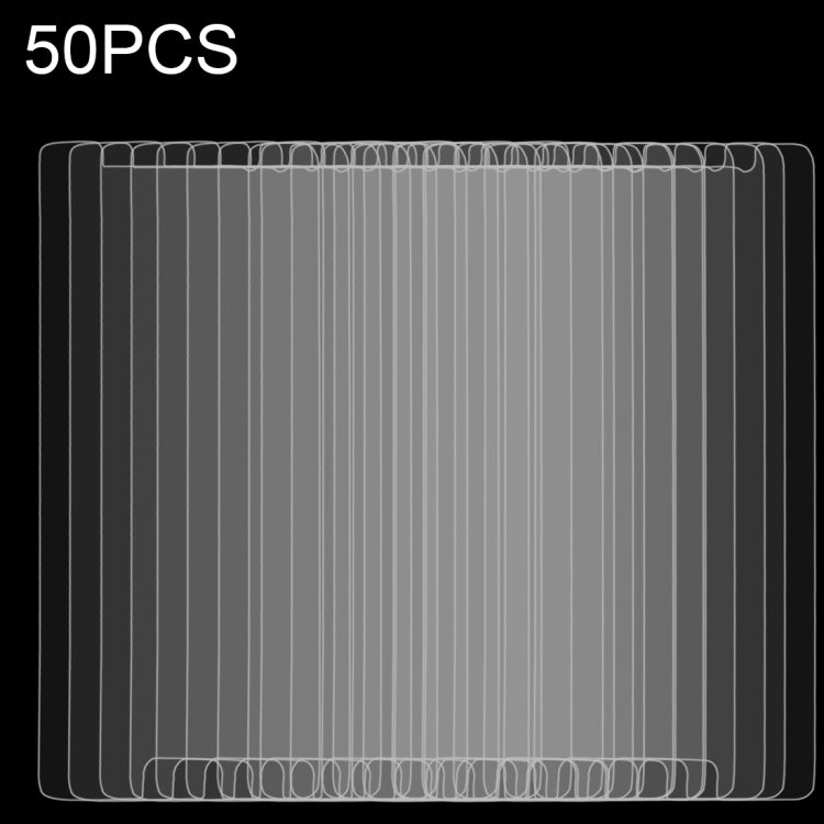 50 PCS for Huawei Mate 9 Pro 0.26mm 9H Surface Hardness 2.5D Explosion-proof Tempered Glass Non-full Screen Film, No Retail Package
