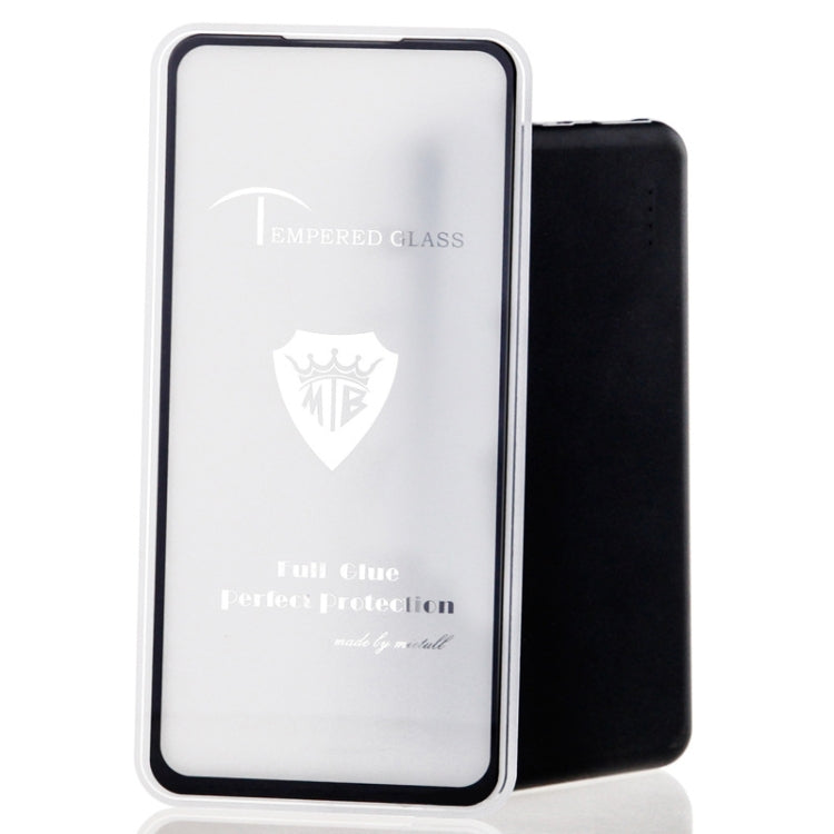 25 PCS MIETUBL Full Screen Full Glue Anti-fingerprint Tempered Glass Film for Vivo X27 (Black)