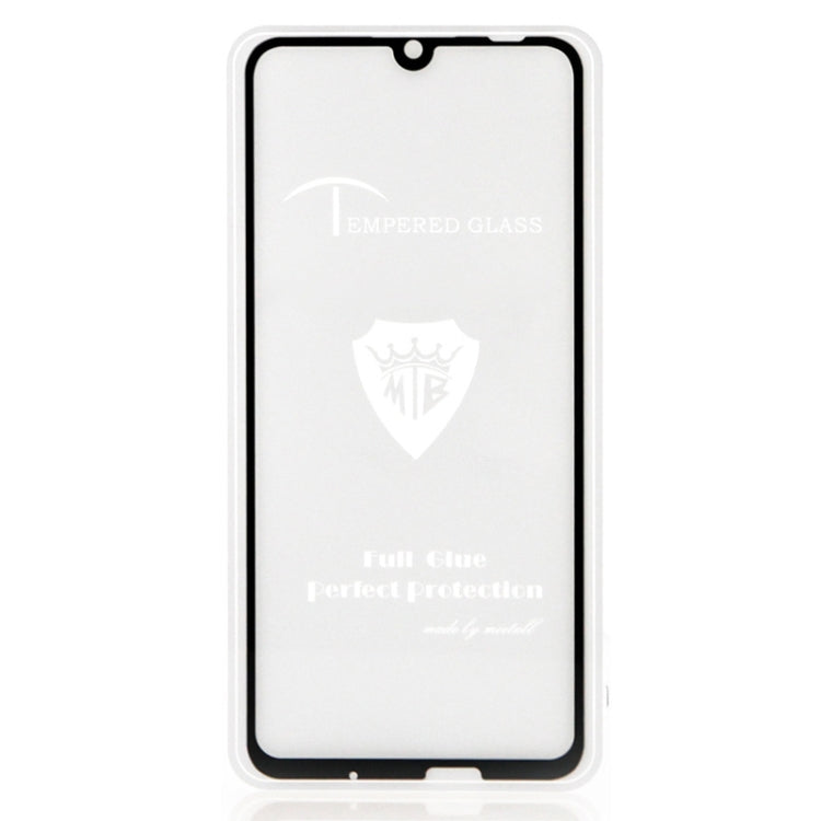 MIETUBL Full Screen Full Glue Anti-fingerprint Tempered Glass Film for Huawei Honor 10i (Black)