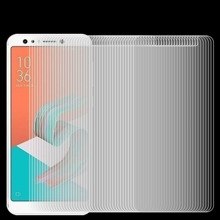 100 PCS for Asus Zenfone 5 Lite ZC600KL 0.26mm 9H Surface Hardness 2.5D Explosion-proof Tempered Glass Screen Film