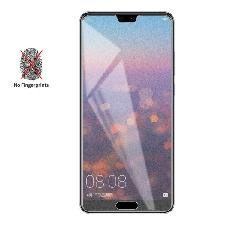 Non-Full Matte Frosted Tempered Glass Film for Huawei P20