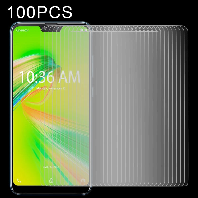 100 PCS 0.26mm 9H 2.5D Tempered Glass Film for Asus Zenfone Max Plus (M2) ZB634KL / Zenfone Max Shot ZB634KL