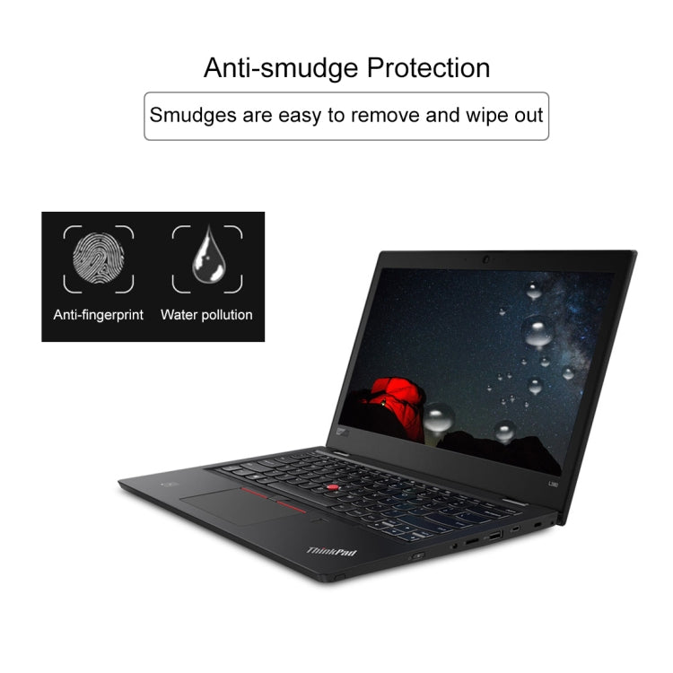 0.4mm 9H Surface Hardness Full Screen Tempered Glass Film for Lenovo ThinkPad L380 13.3 inch