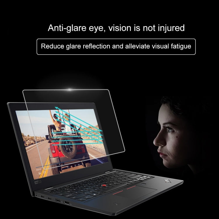 0.4mm 9H Surface Hardness Full Screen Tempered Glass Film for Lenovo ThinkPad L380 Yoga 13.3 inch