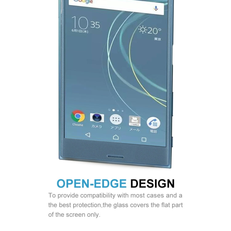 For Sony Xperia XZs 0.33mm 9H Surface Hardness 3D Curved Full Screen Tempered Glass Screen Protector