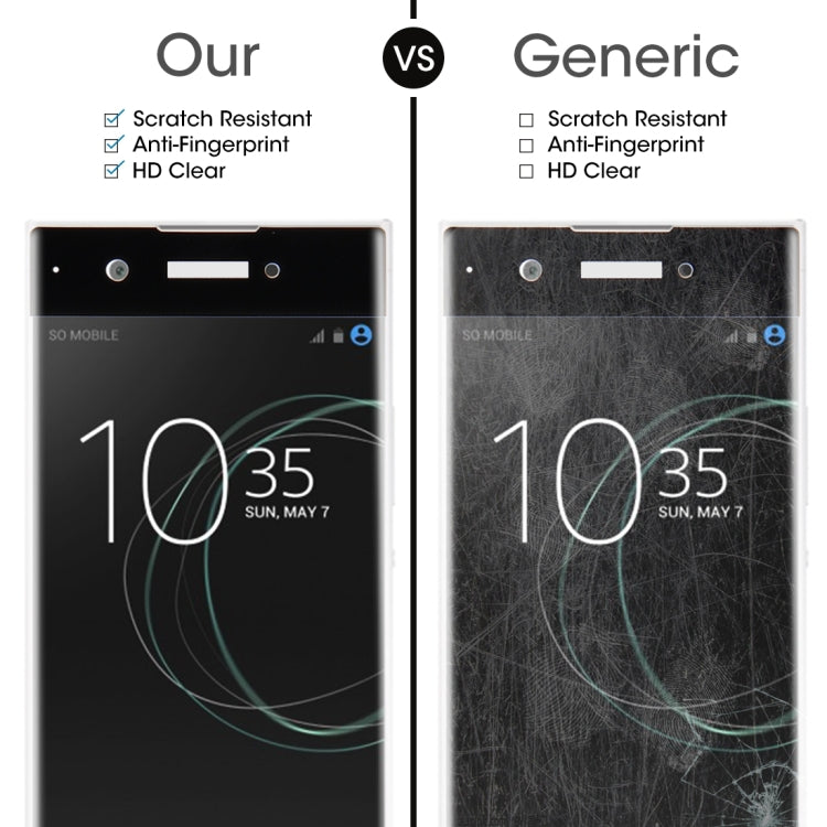 For Sony Xperia XA1 0.33mm 9H Surface Hardness 3D Curved Full Screen Tempered Glass Screen Protector
