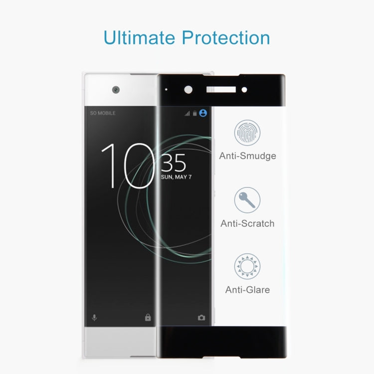 For Sony Xperia XA1 0.33mm 9H Surface Hardness 3D Curved Full Screen Tempered Glass Screen Protector