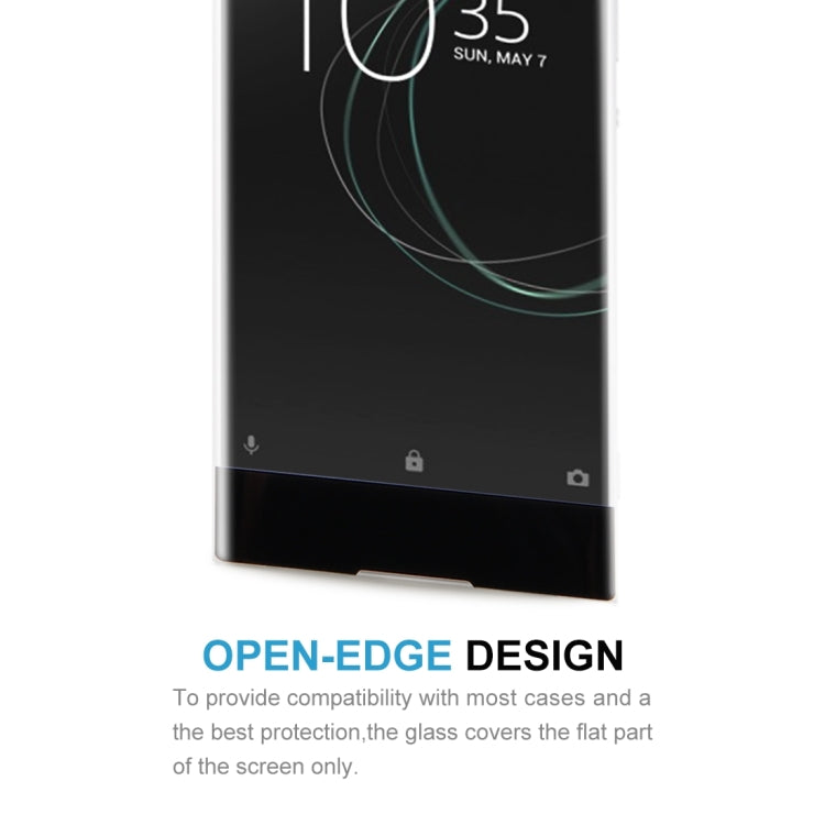 For Sony Xperia XA1 0.33mm 9H Surface Hardness 3D Curved Full Screen Tempered Glass Screen Protector
