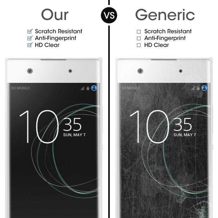 For Sony Xperia XA1 0.33mm 9H Surface Hardness 3D Curved Full Screen Tempered Glass Screen Protector