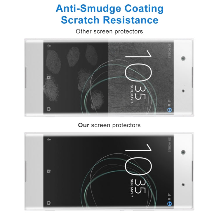 For Sony Xperia XA1 0.33mm 9H Surface Hardness 3D Curved Full Screen Tempered Glass Screen Protector