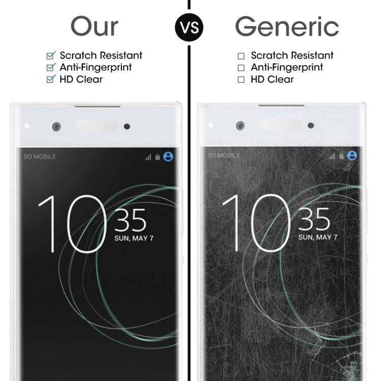 For Sony Xperia XA1 0.33mm 9H Surface Hardness 3D Curved Full Screen Tempered Glass Screen Protector