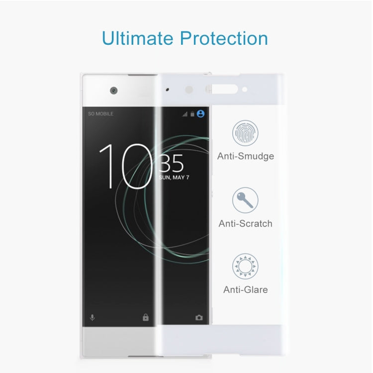 For Sony Xperia XA1 0.33mm 9H Surface Hardness 3D Curved Full Screen Tempered Glass Screen Protector