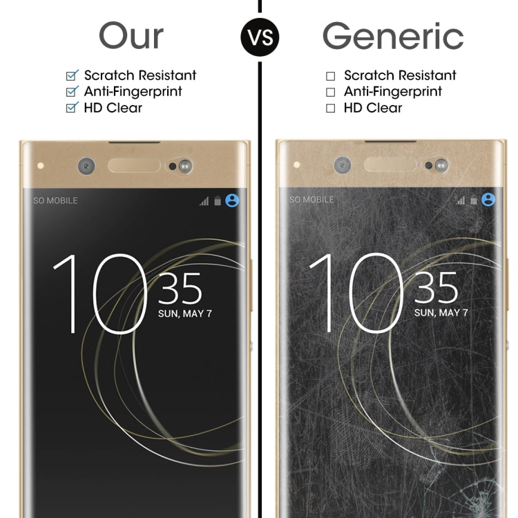 For Sony Xperia XA1 Ultra 0.33mm 9H Surface Hardness 3D Curved Full Screen Tempered Glass Screen Protector