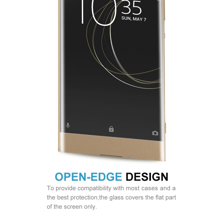 For Sony Xperia XA1 Ultra 0.33mm 9H Surface Hardness 3D Curved Full Screen Tempered Glass Screen Protector
