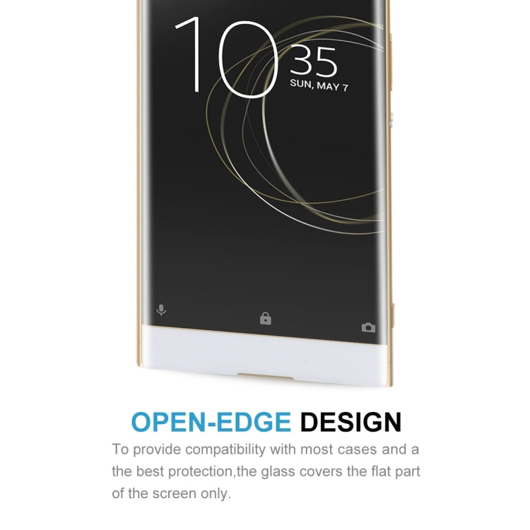 For Sony Xperia XA1 Ultra 0.33mm 9H Surface Hardness 3D Curved Full Screen Tempered Glass Screen Protector