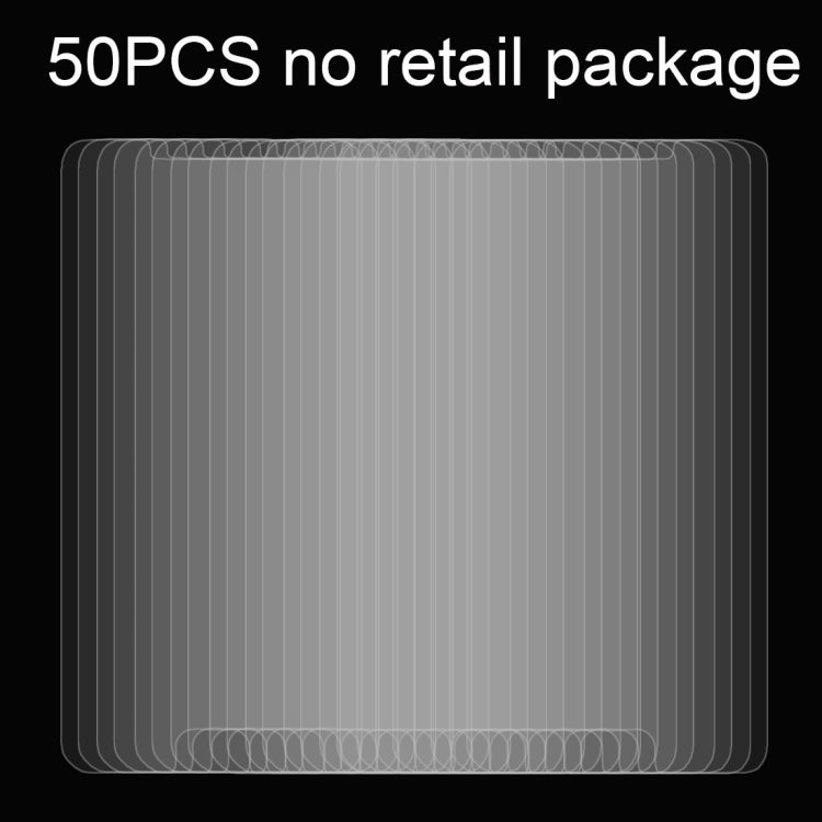 50 PCS for Meizu M5 Note 0.26mm 9H Surface Hardness Explosion-proof Non-full Screen Tempered Glass Screen Film