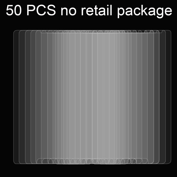 50 PCS for HTC U Ultra 0.26mm 9H Surface Hardness Explosion-proof Non-full Screen Tempered Glass Screen Film