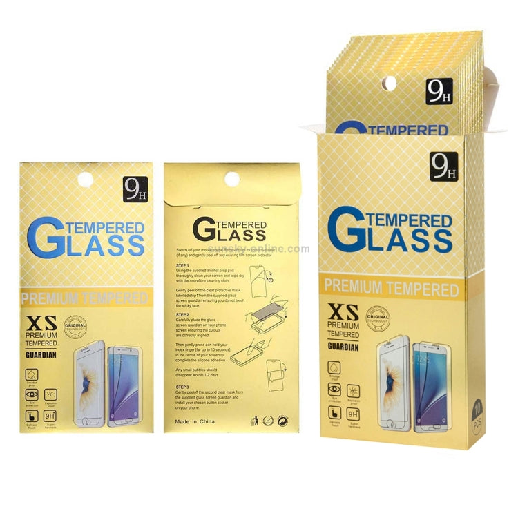 10 PCS for LG K8 (2017) 0.26mm 9H Surface Hardness Explosion-proof Non-full Screen Tempered Glass Screen Film