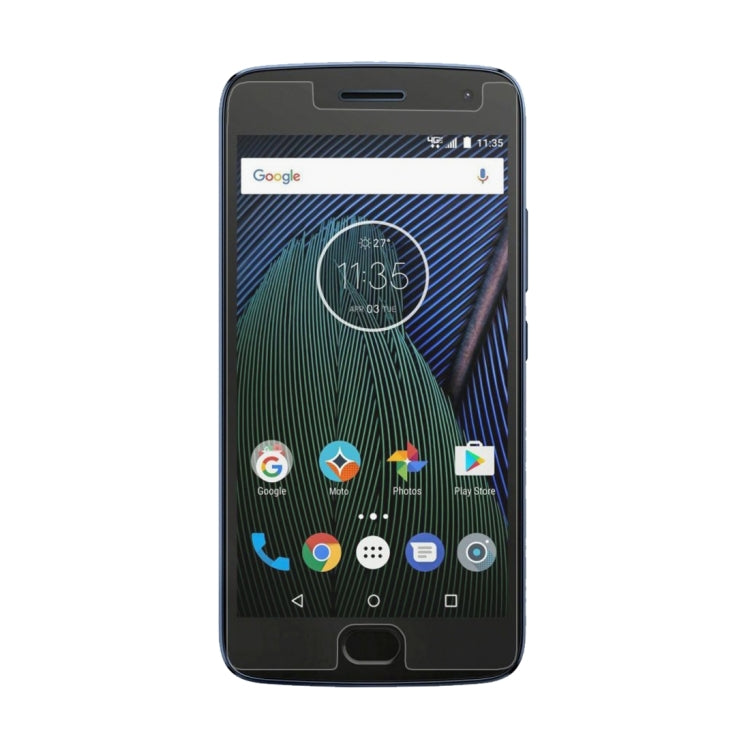 100 PCS for Motorola Moto G5 Plus 0.26mm 9H Surface Hardness Explosion-proof Tempered Glass Screen Film