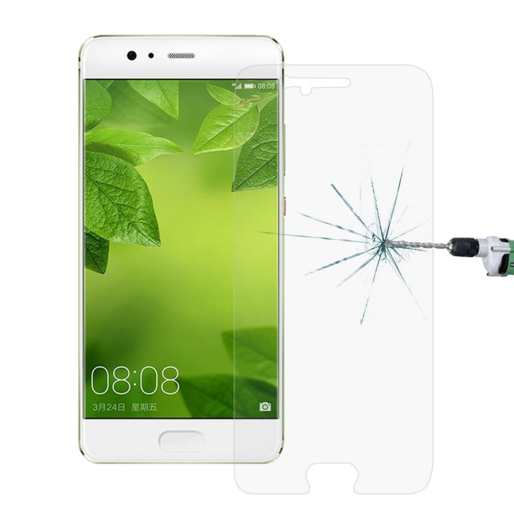 100 PCS for Huawei P10 0.26mm 9H Surface Hardness Explosion-proof Tempered Glass Screen Film