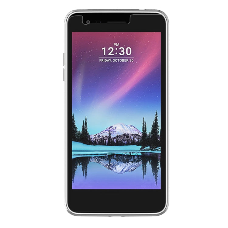 2 PCS for LG K4 (2017) 0.26mm 9H Surface Hardness Explosion-proof Non-full Screen Tempered Glass Screen Film