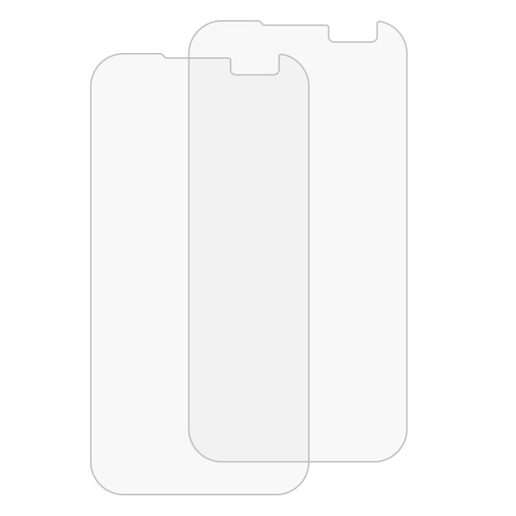 2 PCS for LG K3 (2017) 0.26mm 9H Surface Hardness Explosion-proof Non-full Screen Tempered Glass Screen Film