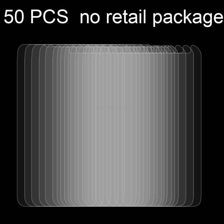 50 PCS for LG K3 (2017) 0.26mm 9H Surface Hardness Explosion-proof Non-full Screen Tempered Glass Screen Film