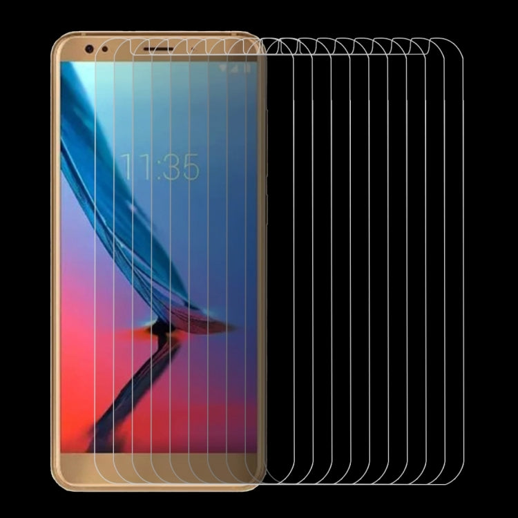 10 PCS for ZTE Blade V9 Vita 0.26mm 9H Surface Hardness 2.5D Tempered Glass Screen Film