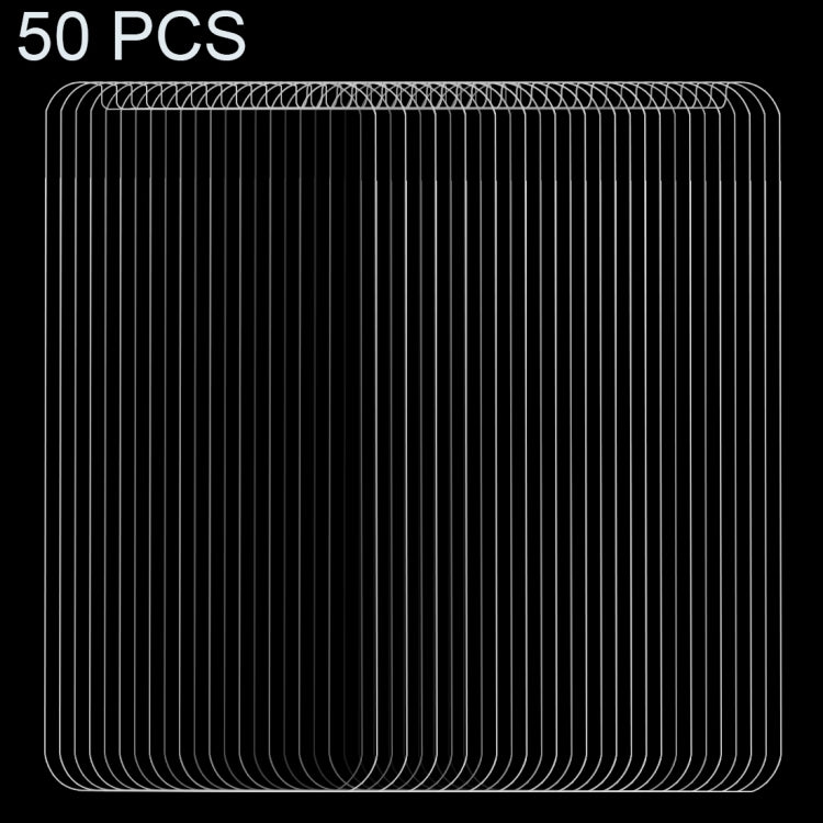 50 PCS for ZTE Blade V9 Vita 0.26mm 9H Surface Hardness 2.5D Tempered Glass Screen Film