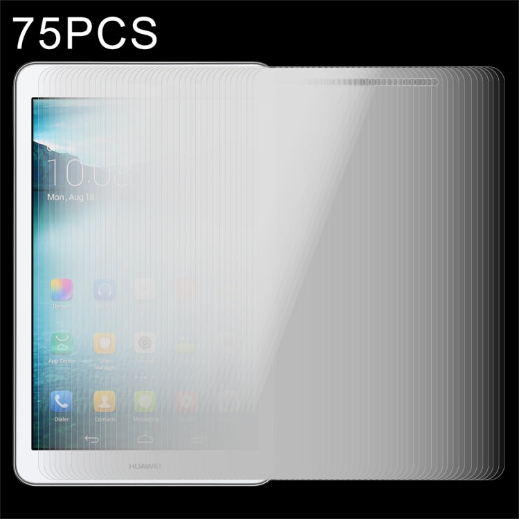 75 PCS for HUAWEI MediaPad T2 8.0 Pro 0.4mm 9H Surface Hardness Full Screen Tempered Glass Screen Protector