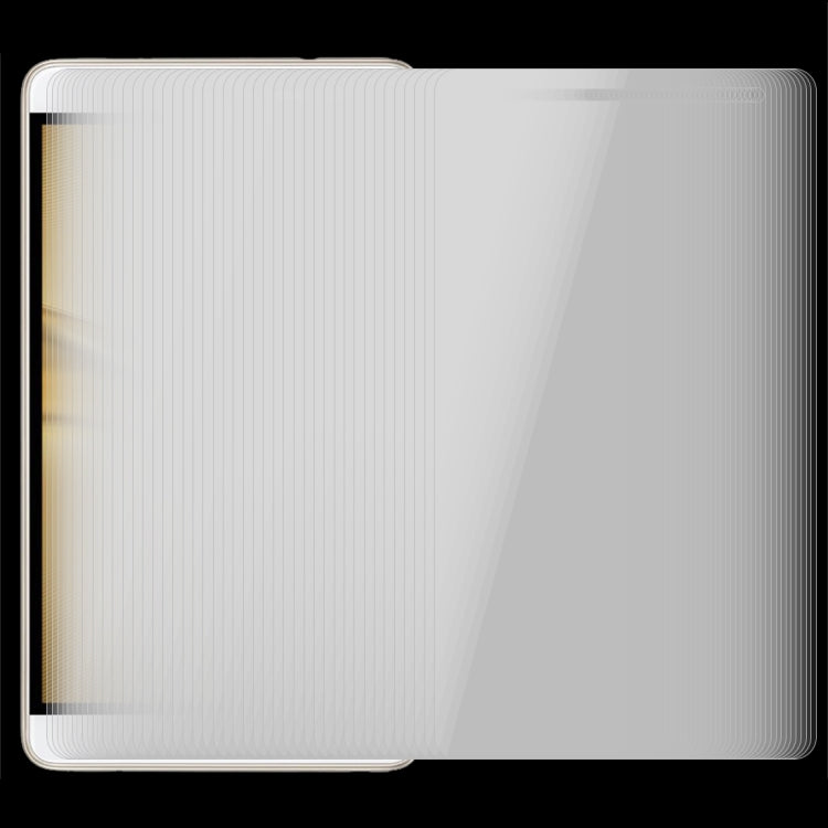 100 PCS for HUAWEI MediaPad T2 7.0 Pro 0.4mm 9H Surface Hardness Full Screen Tempered Glass Screen Protector